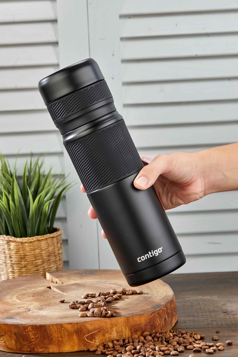 CONTİGO THERMAL BARDAKLI ÇELİK TERMOS 740ML