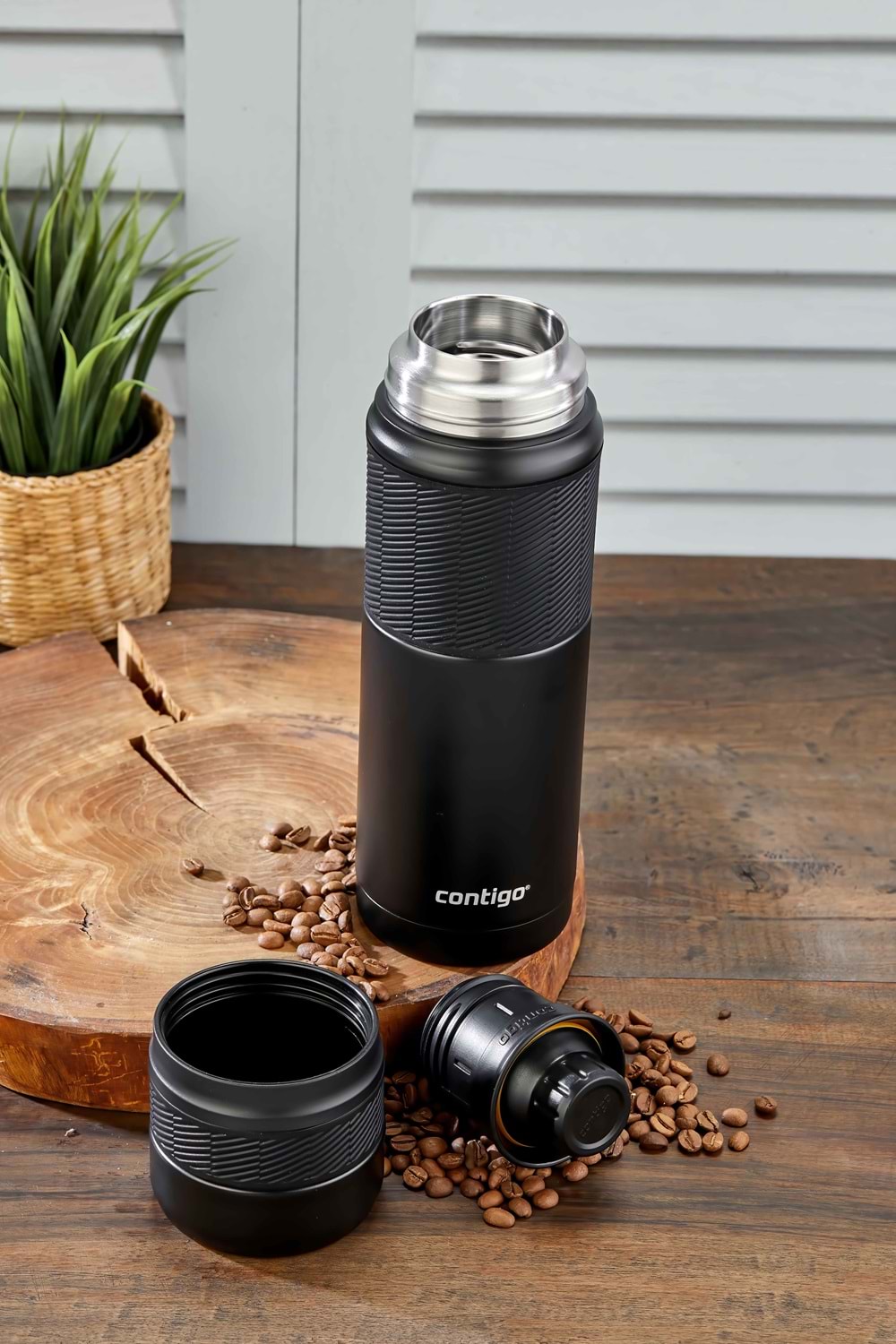 CONTİGO THERMAL BARDAKLI ÇELİK TERMOS 740ML