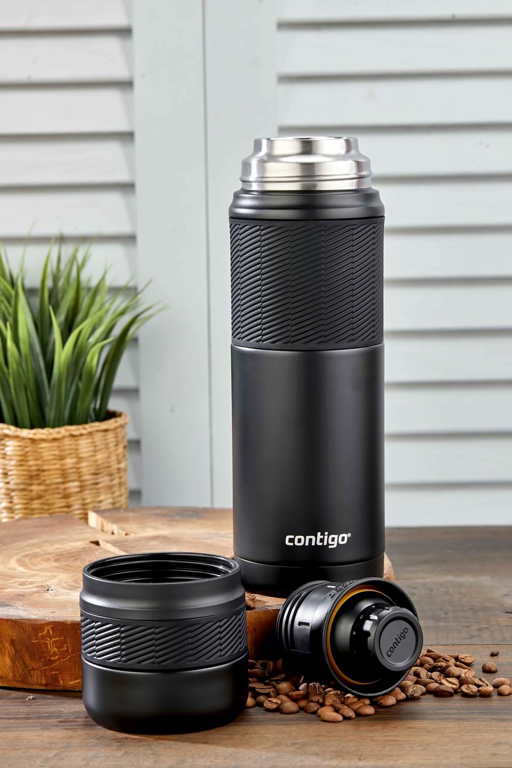 CONTİGO THERMAL BARDAKLI ÇELİK TERMOS 740ML