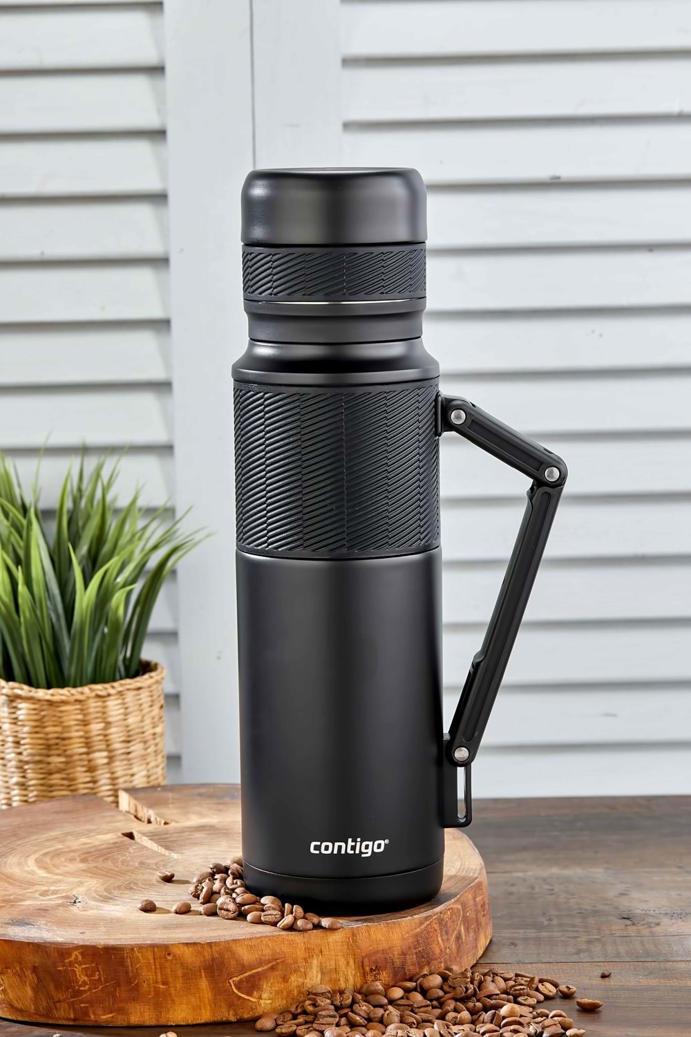 CONTİGO THERMAL BARDAKLI ÇELİK TERMOS 1.2LT