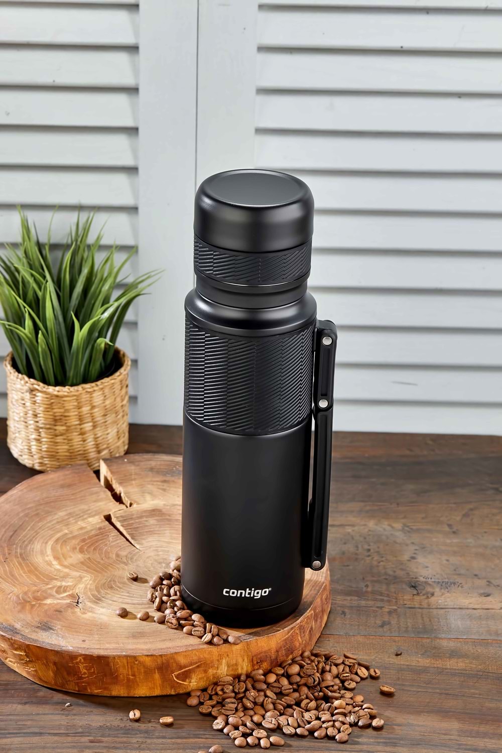 CONTİGO THERMAL BARDAKLI ÇELİK TERMOS 1.2LT