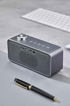 SAATLİ BLUETOOTH HOPARLÖR