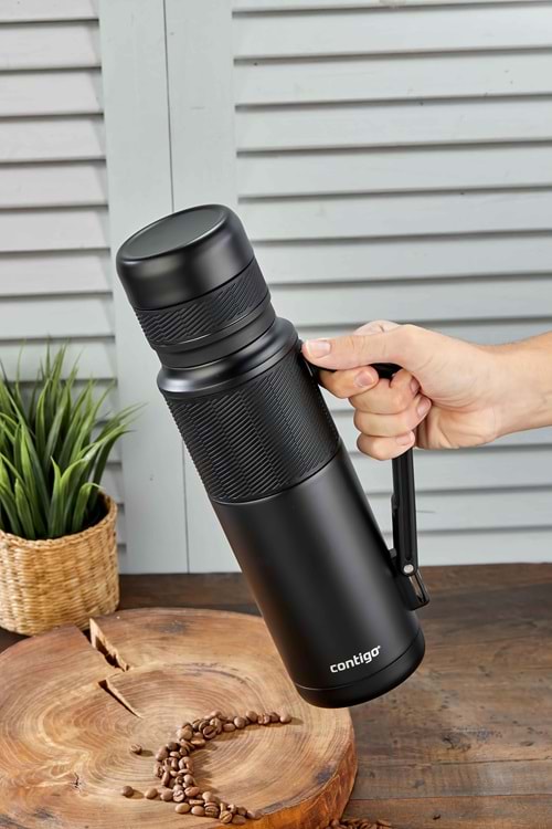 CONTİGO THERMAL BARDAKLI ÇELİK TERMOS 1.2LT