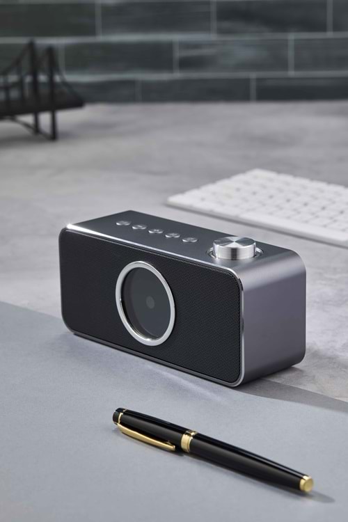 SAATLİ BLUETOOTH HOPARLÖR