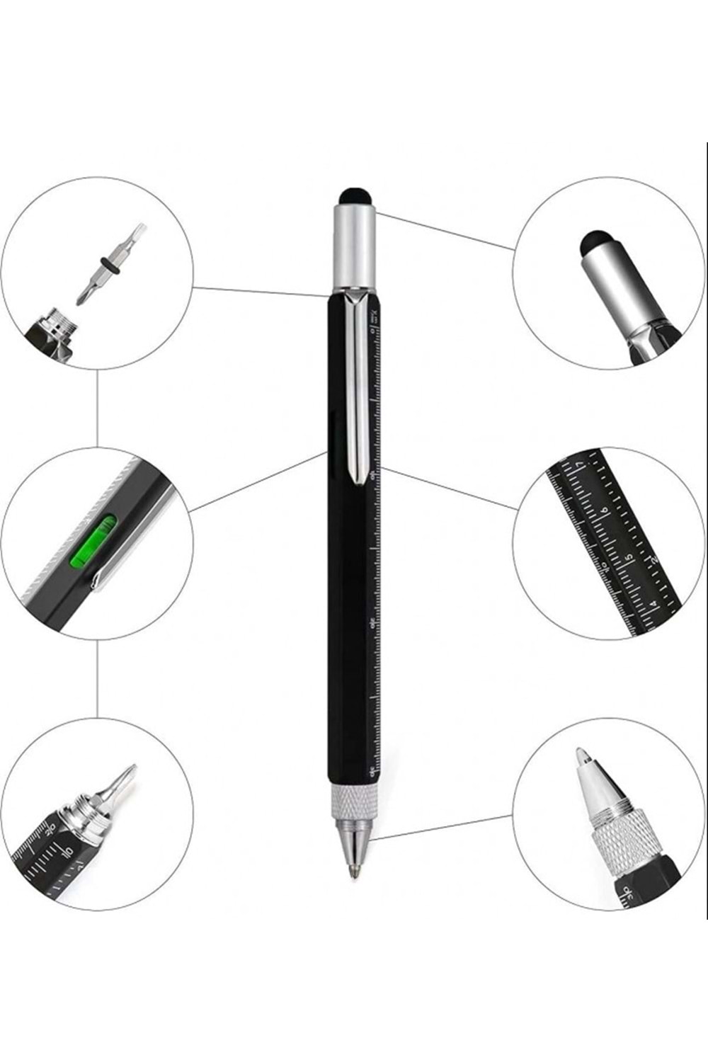 ÇOK FONKSİYONLU KALEM SİYAH